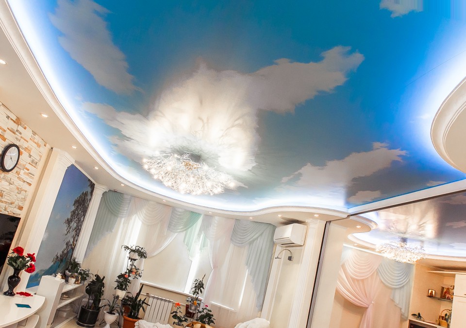 Заказать потолок с фотопечатью в г. Семёнов